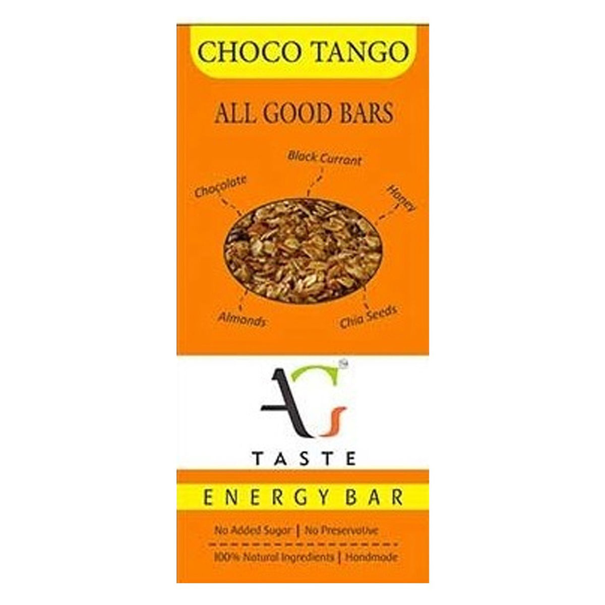 Buy All Good Bars Choco Tango Energy Bar, 30 gm Online