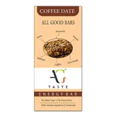 All Good Bars Coffee Date Energy Bar, 30 gm, Pack of 1