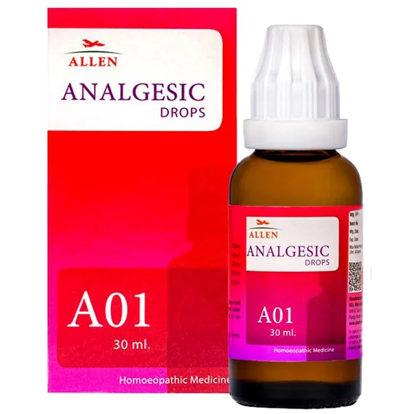 Allen A01 Analgesic Drops, 30 ml, Pack of 1