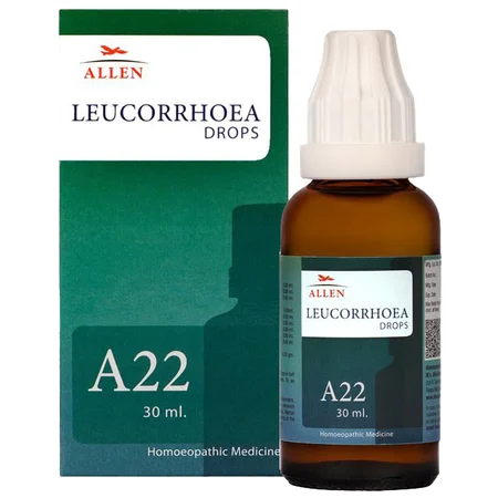 Allen A22 Leucorrhoea Drops, 30 ml