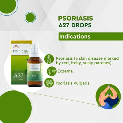 Allen A27 Psoriasis Drops, 30 ml, Pack of 1