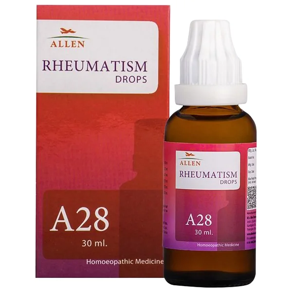 Allen A28 Rheumatism Drops, 30 ml