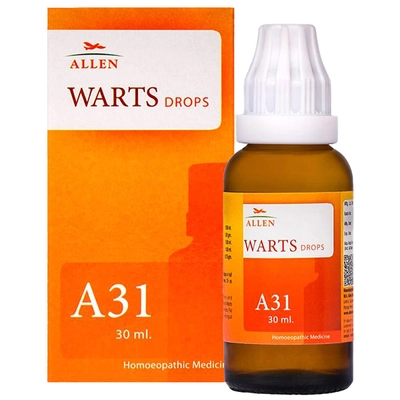 Allen A31 Warts Drops, 30 ml, Pack of 1