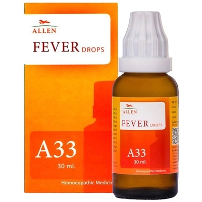 Allen A33 Fever Drops, 30 ml, Pack of 1