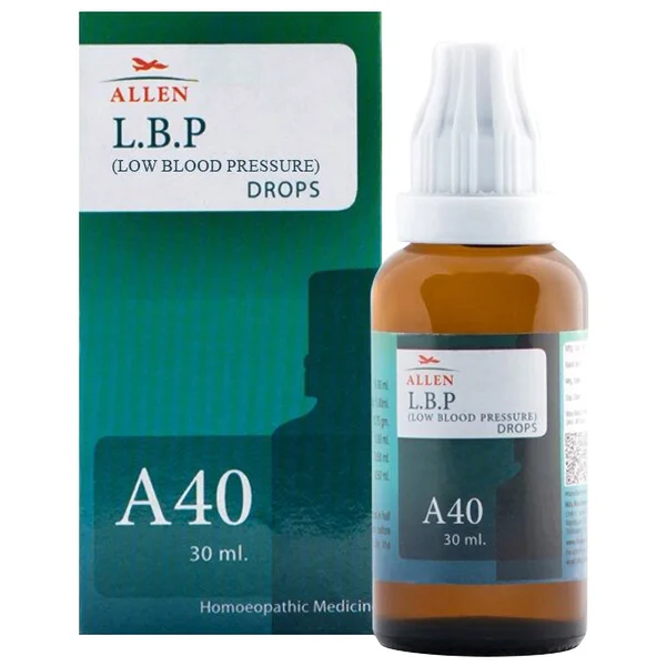 Allen A40 L.B.P. (Low Blood Pressure) Drops, 30 ml