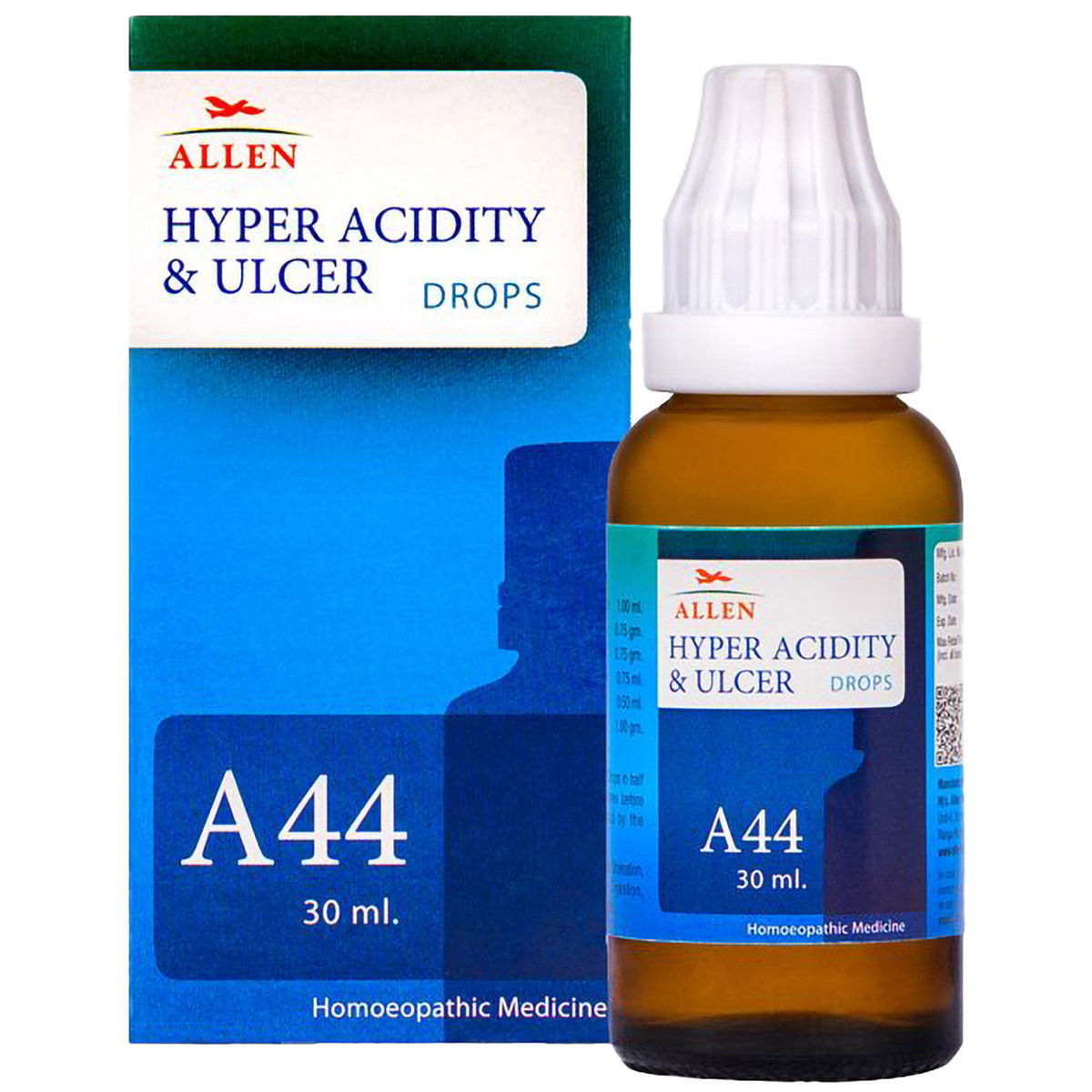 Allen A44 Hyper Acidity & Ulcer Drops, 30 ml | Uses, Benefits, Price ...