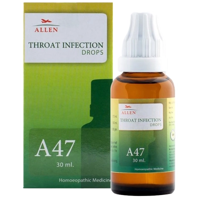 Allen A47 Throat Infection Drops, 30 ml, Pack of 1