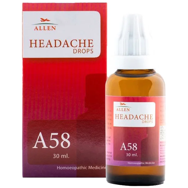 Allen A58 Headache Drops, 30 ml