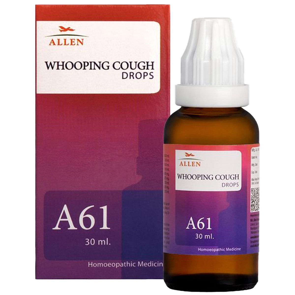 Allen A61 Whooping Cough Drops, 30 ml | Uses, Benefits, Price | Apollo ...