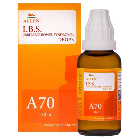 Allen A70 I.B.S.(Irritable Bowel Syndrome) Drops, 30 ml