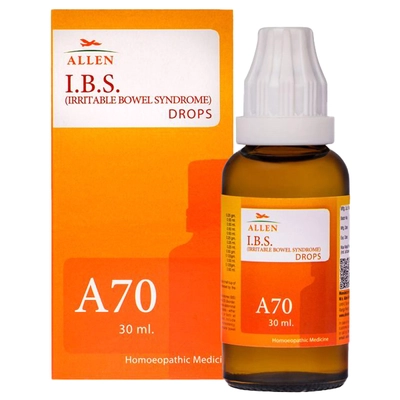 Allen A70 I.B.S.(Irritable Bowel Syndrome) Drops, 30 ml, Pack of 1