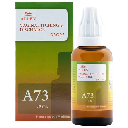 Allen A73 Vaginal Itching & Discharge Drops, 30 ml