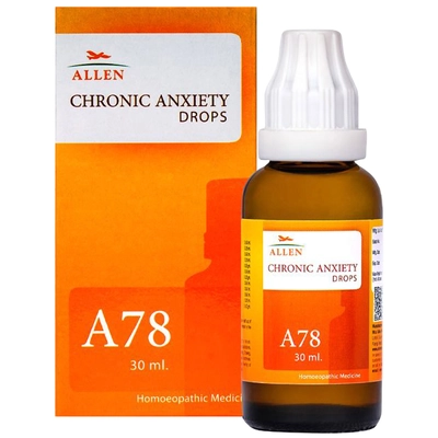 Allen A78 Chronic Anxiety Drops, 30 ml, Pack of 1