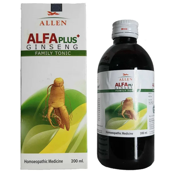 Allen Alfa Plus Ginseng Family Tonic, 200 ml