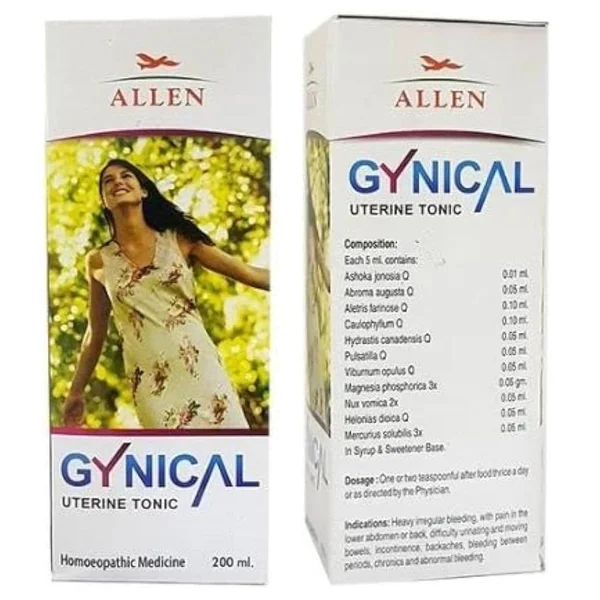 Allen Gynical Uterine Tonic, 200 ml