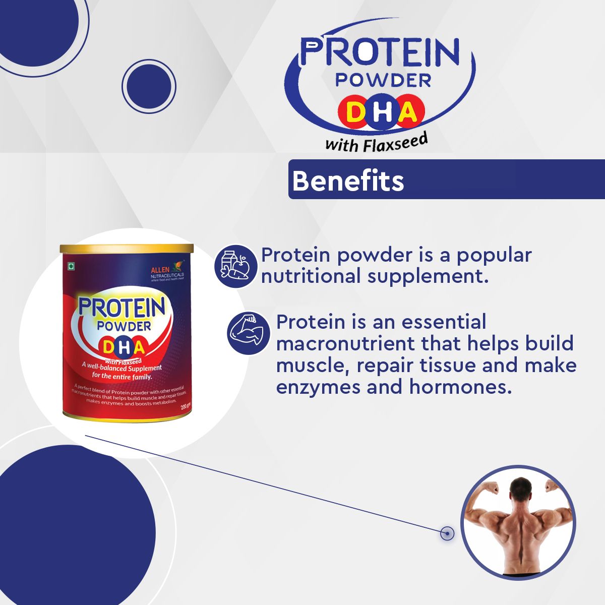 Buy Allen Nutraceutical Protein Powder, 200 gm | 19 Minutes Delivery ...