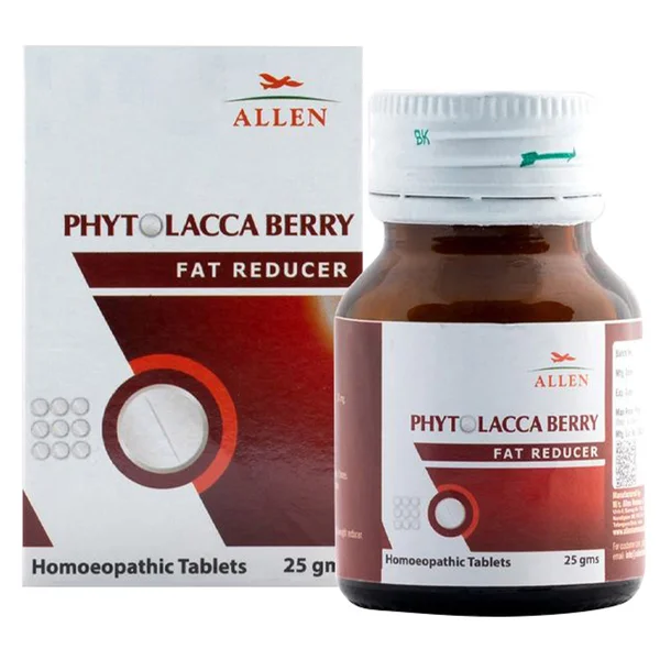 Allen Phytolacca Berry Tablets, 25 gm