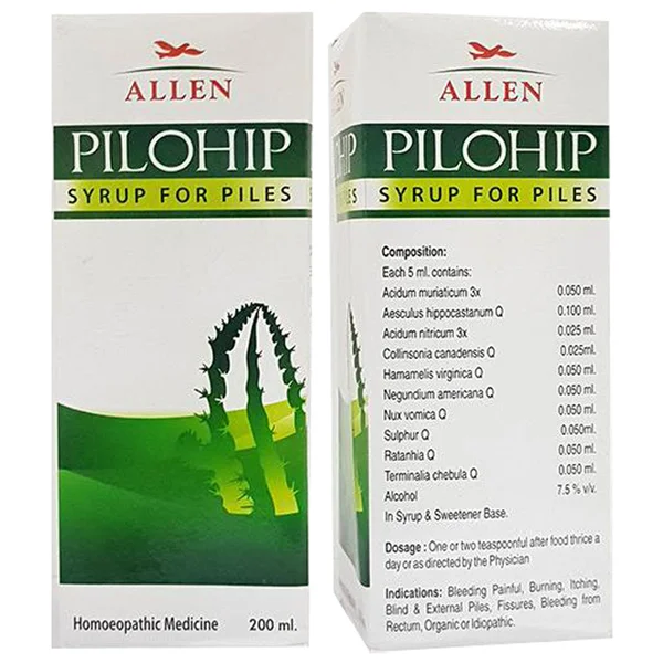 Allen Pilohip Syrup, 200 ml