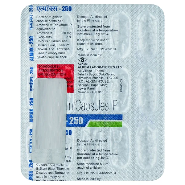 Almox-250 Capsule 15's