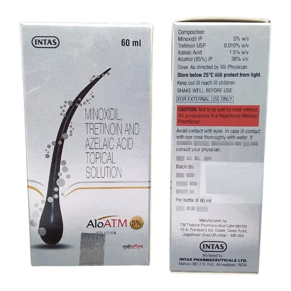 Aloatm 5% Topical Solution 60 ml