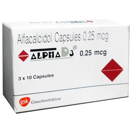 Alpha D3 0.25 mcg Capsule 10's