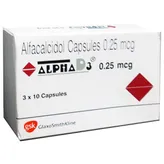 Alpha D3 0.25 mcg Capsule 10's, Pack of 10 IndiaS