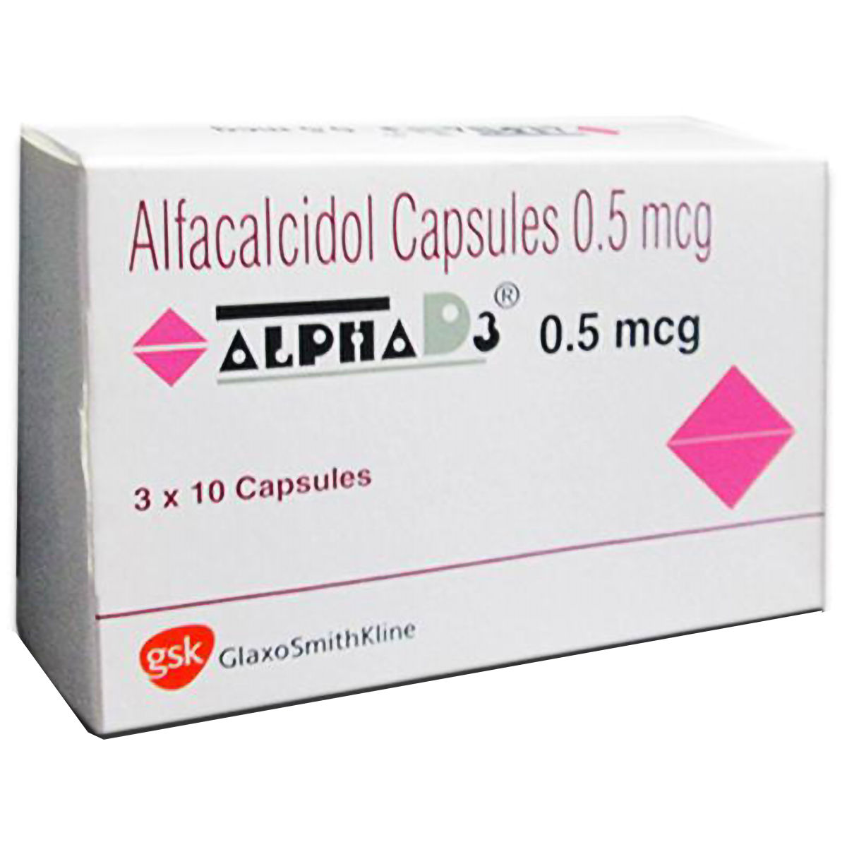 Buy Alpha D3 0.5 mcg Capsule 10's Online