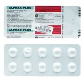 Alprax Plus Tablet 10's, Pack of 10 TabletS
