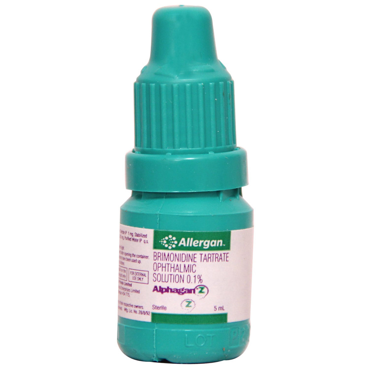 Alphagan Z Opthalmic Solution 5 ml, Pack of 1 DROPS Alphagan Z Opthalmic Solution 5 ml, Pack of 1 DROPS