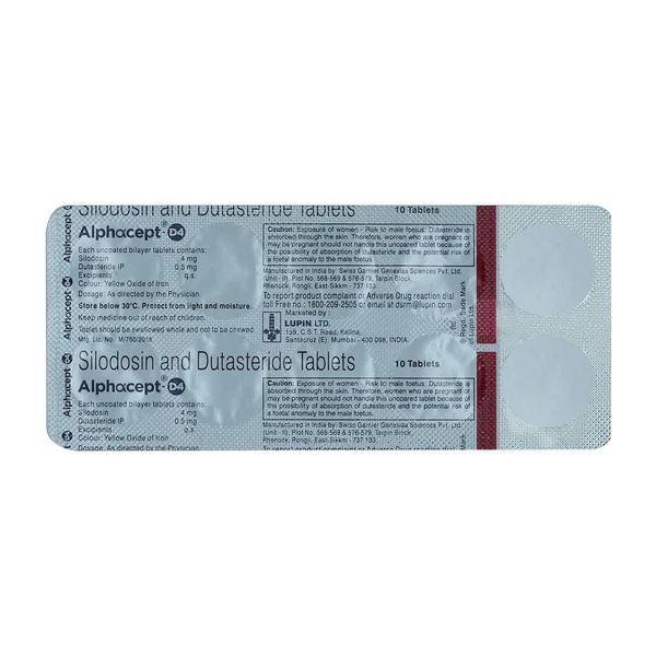 Alphacept-D4 Tablet 10's, Pack of 10