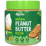 Alpino Natural Peanut Butter Crunch, 400 gm