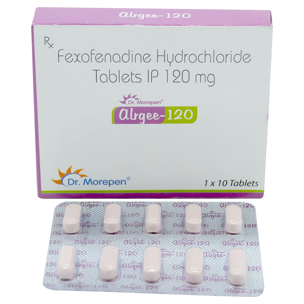 Alrgee-120 Tablet 10's, Pack of 10 TABLETS Alrgee-120 Tablet 10's, Pack of 10 TABLETS