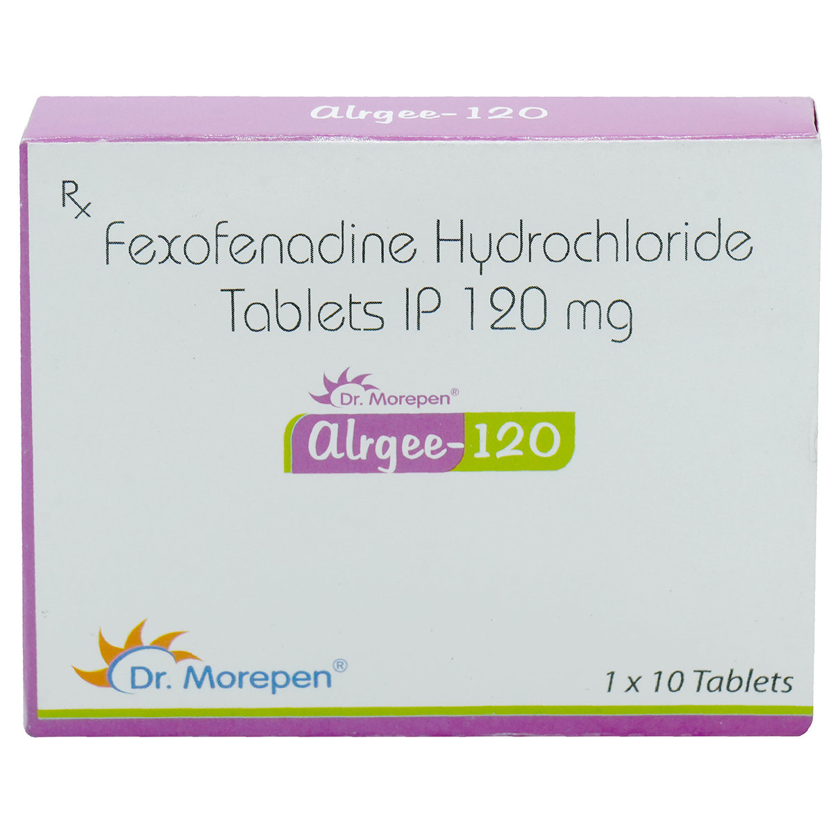 Alrgee-120 Tablet 10's, Pack of 10 TABLETS Alrgee-120 Tablet 10's, Pack of 10 TABLETS