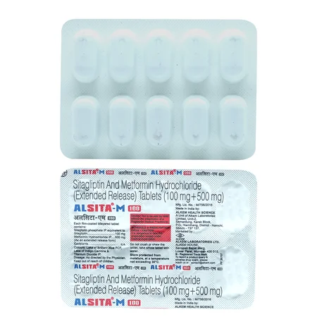 Alsita-M 100 Tablet 10's