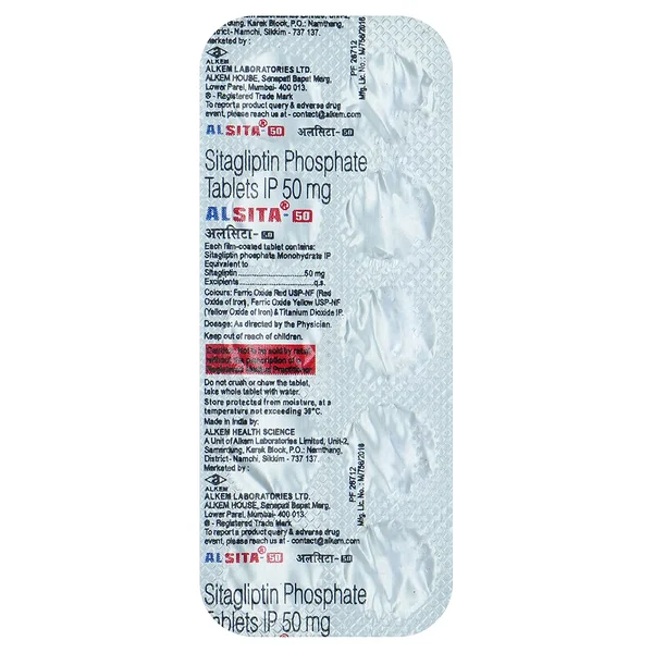 Alsita-50 Tablet 10's