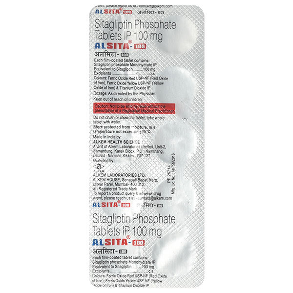 Alsita-100 Tablet 10's, Pack of 10 TabletS Alsita-100 Tablet 10's, Pack of 10 TabletS