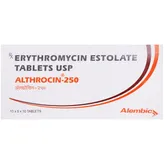 Althrocin 250 Tablet 10's, Pack of 10 TABLETS
