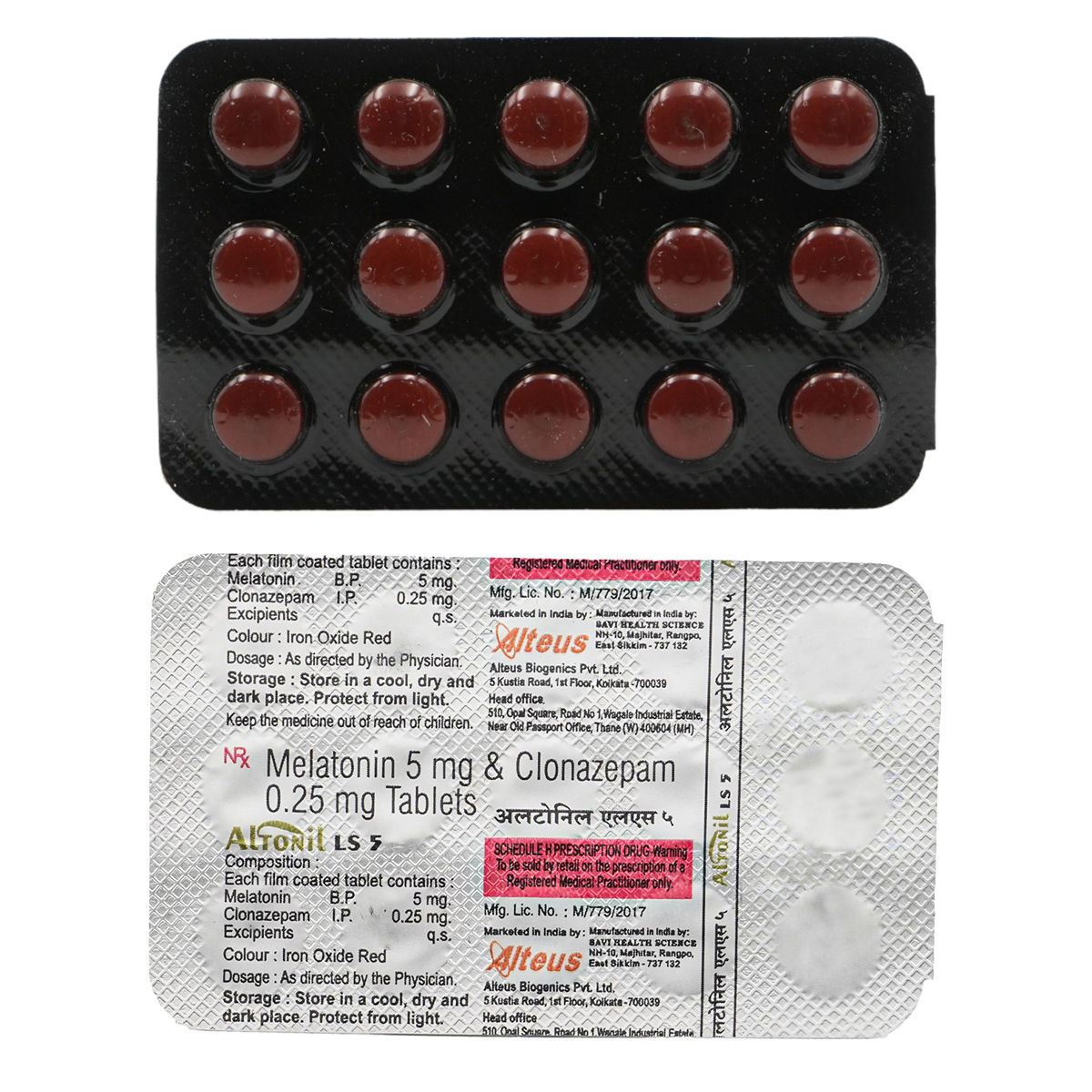 Buy Altonil Ls 5mg Tablet 10's Online