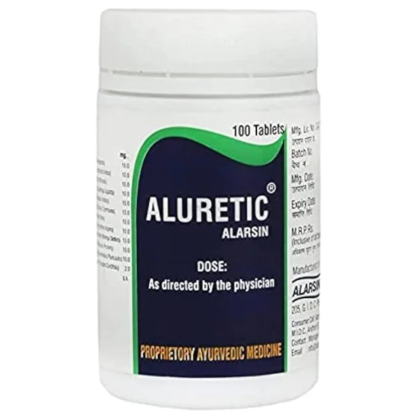 Aluretic Alarsin, 100 Tablets
