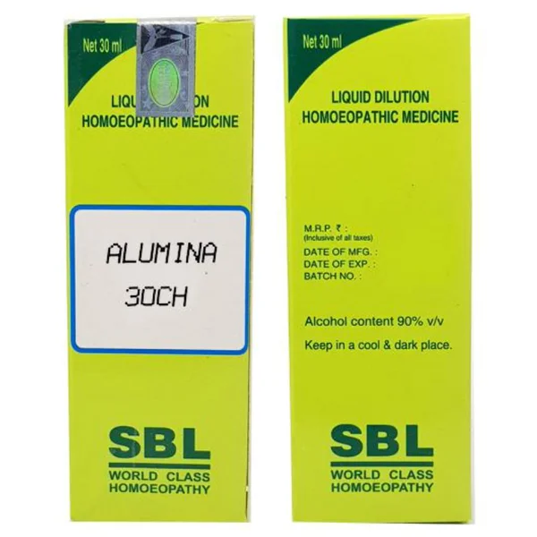 SBL Alumina 30 CH Dilution, 30 ml