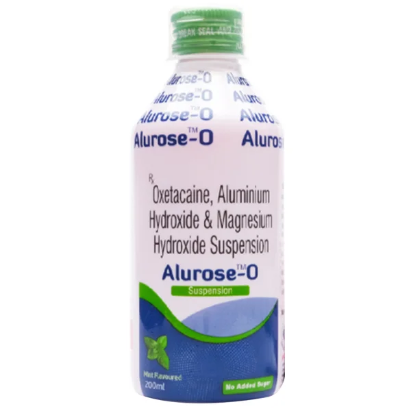 Alurose-O Mint Flavour Suspension 200 ml