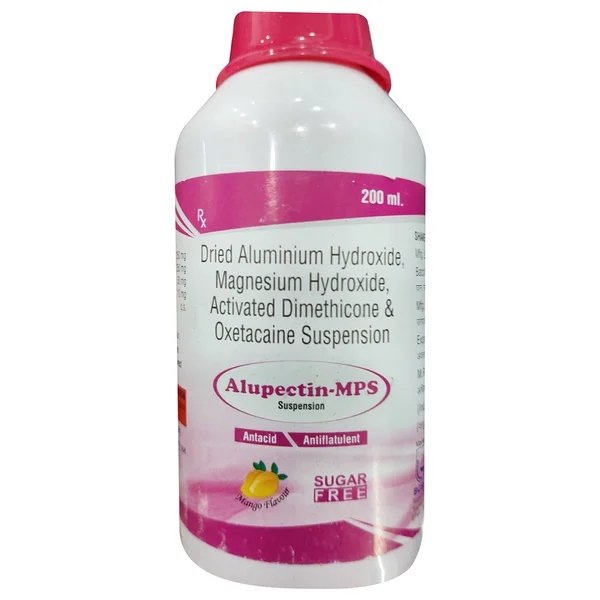 Alupectin-MPS Sugar Free Mango Flavour Oral Suspension 200 ml