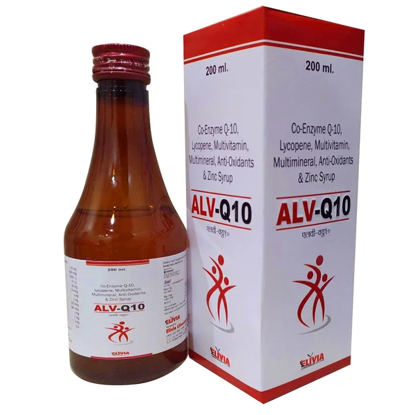 Alv-Q10 Syrup 200 ml, Pack of 1