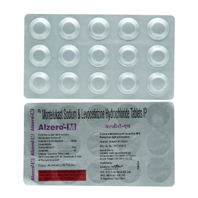 Alzero M Tablet 15's, Pack of 15 TabletS