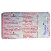Amaryl 1 mg Tablet 30's, Pack of 30 TABLETS