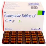 Amaryl 2 mg Tablet 30's, Pack of 30 TABLETS