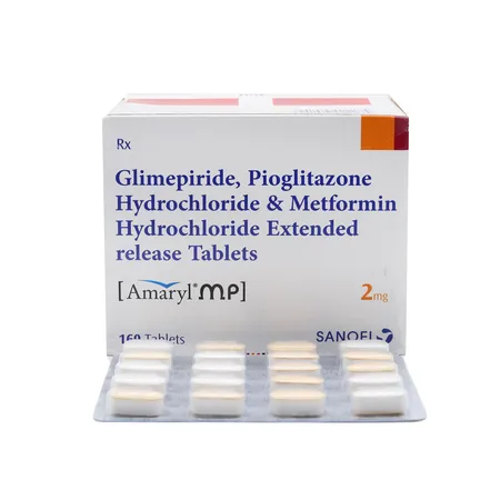 Amaryl MP 2 mg Tablet 20's