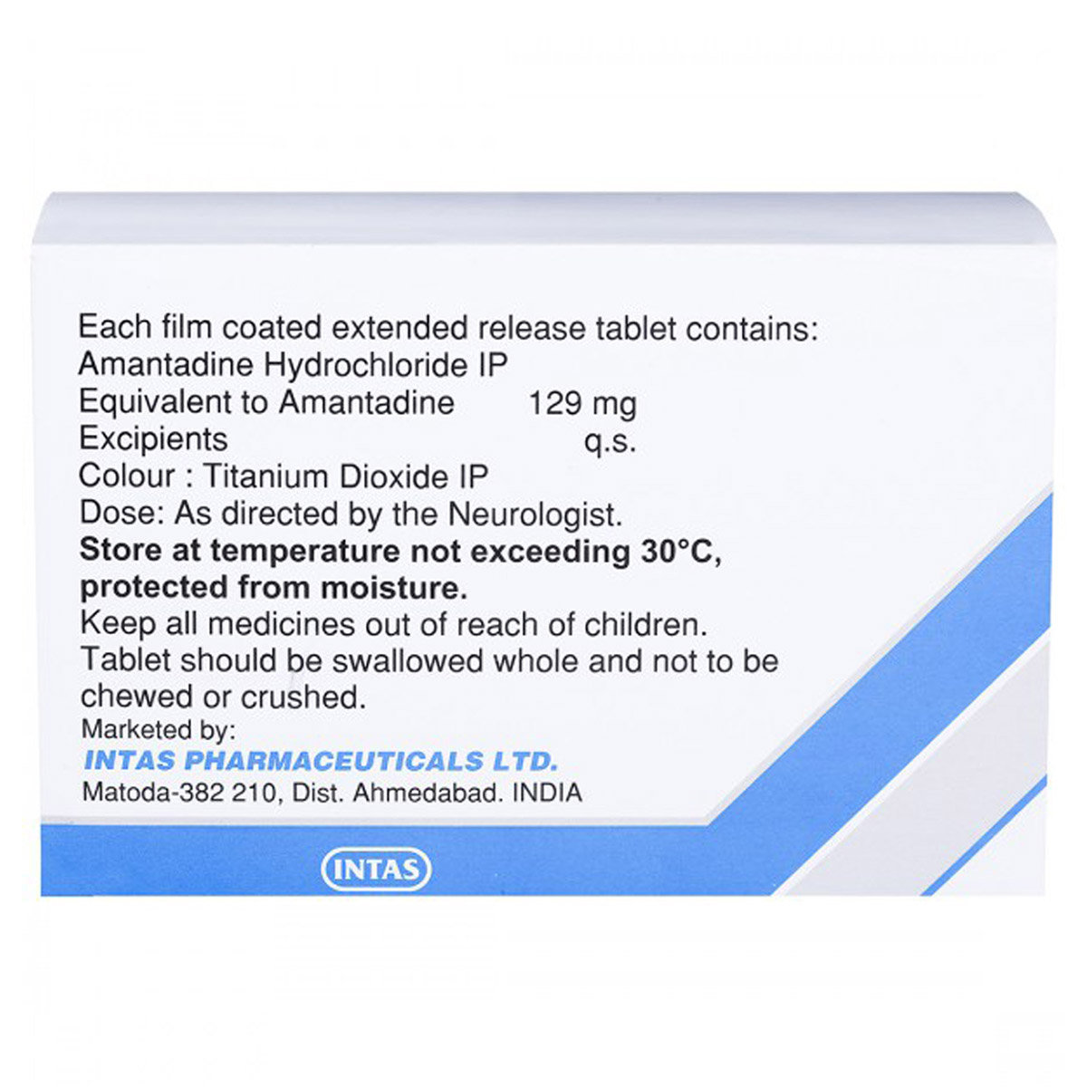 Amantex ER 129 Tablet 10's, Pack of 10 TabletS Amantex ER 129 Tablet 10's, Pack of 10 TabletS