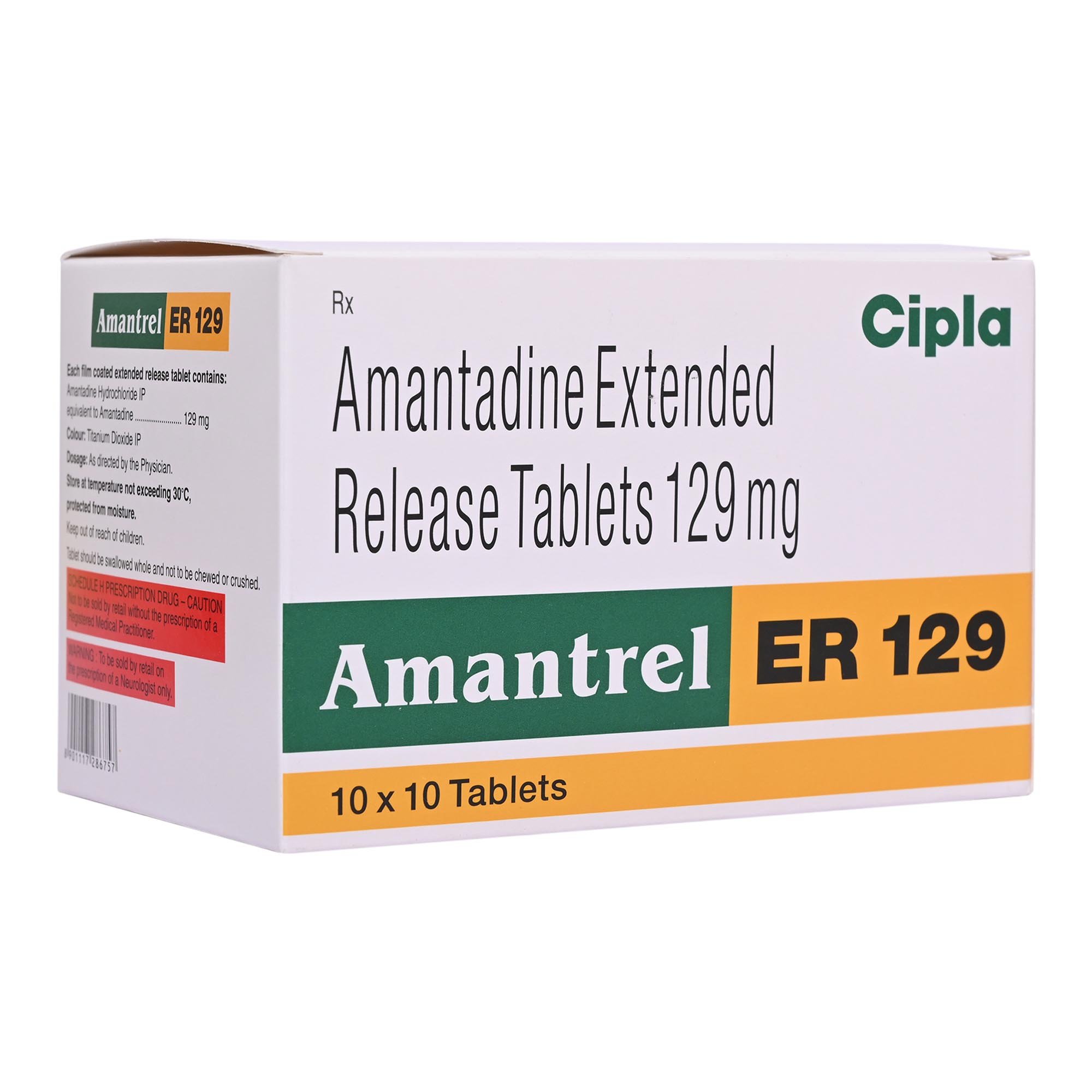 Amantrel ER 129 Tablet 10's, Pack of 10 TABLETS Amantrel ER 129 Tablet 10's, Pack of 10 TABLETS