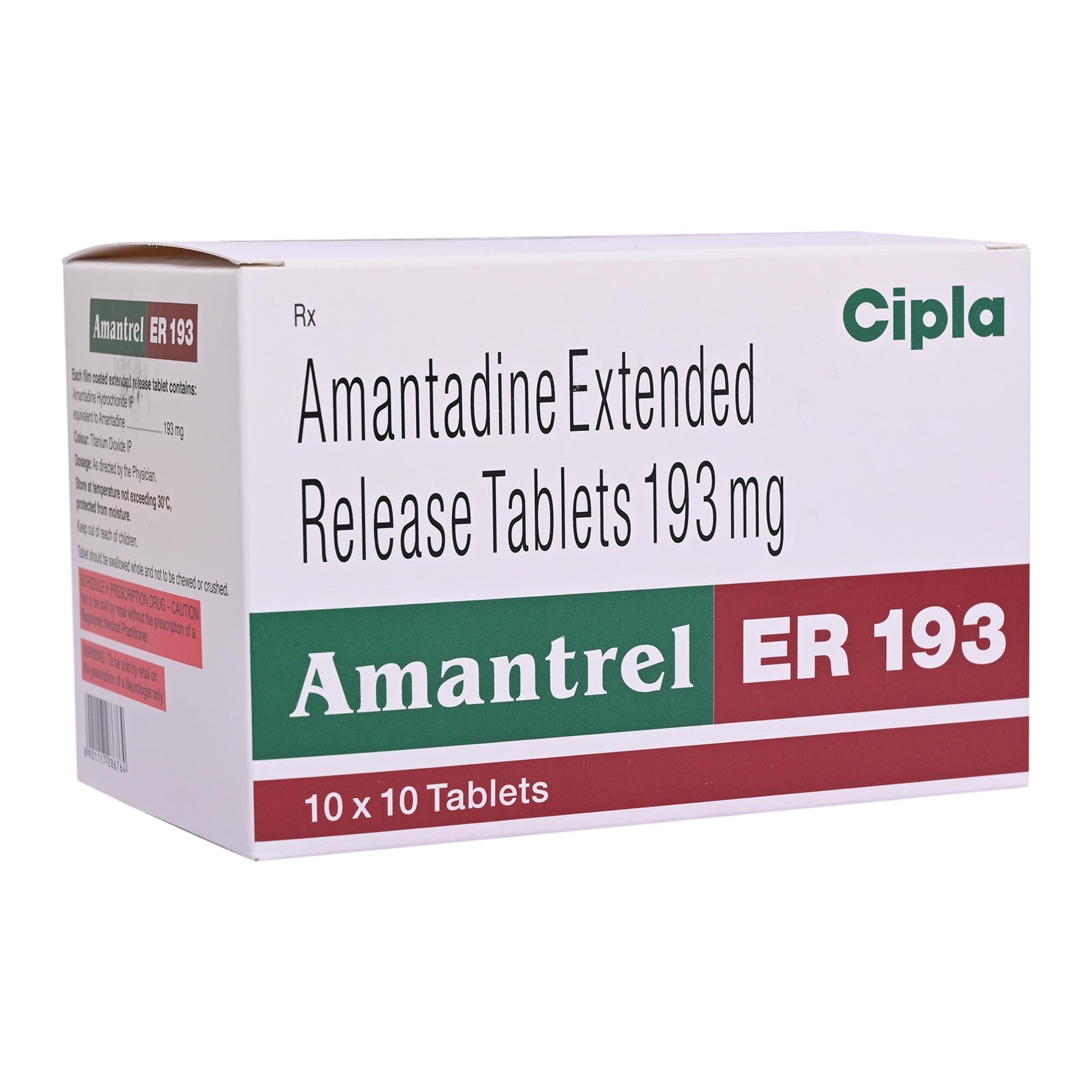 Amantrel ER 193 Tablet 10's, Pack of 10 TABLETS Amantrel ER 193 Tablet 10's, Pack of 10 TABLETS